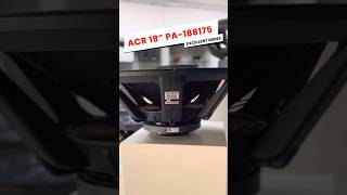 speaker 18" PA-188175 EXCELENT by ACR ‼️ JOS JIS