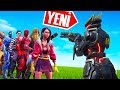 YENİ EĞİK EVLER,ÇİFT KAZMA,SERİ POMPALI !! - Fortnite YENİ 9.Sezon