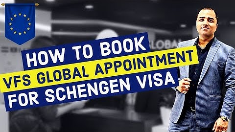 HOW TO BOOK VFS GLOBAL APPOINTMENT FOR SCHENGEN TOURIST VISA| GAURAV MHTA