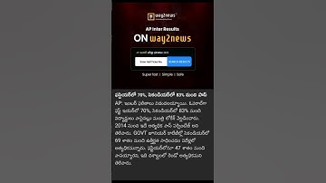 ap inter results 2025 update | ap inter results released