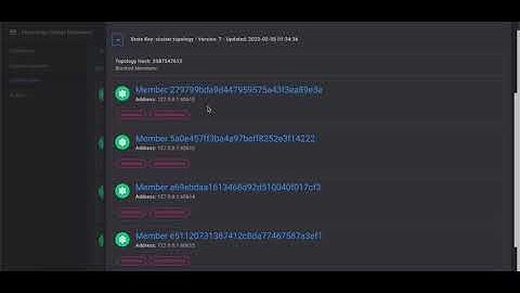 MudBlazor User demo video - Dashboard built on MudBlazor for Proto.Actor cluster management #shorts