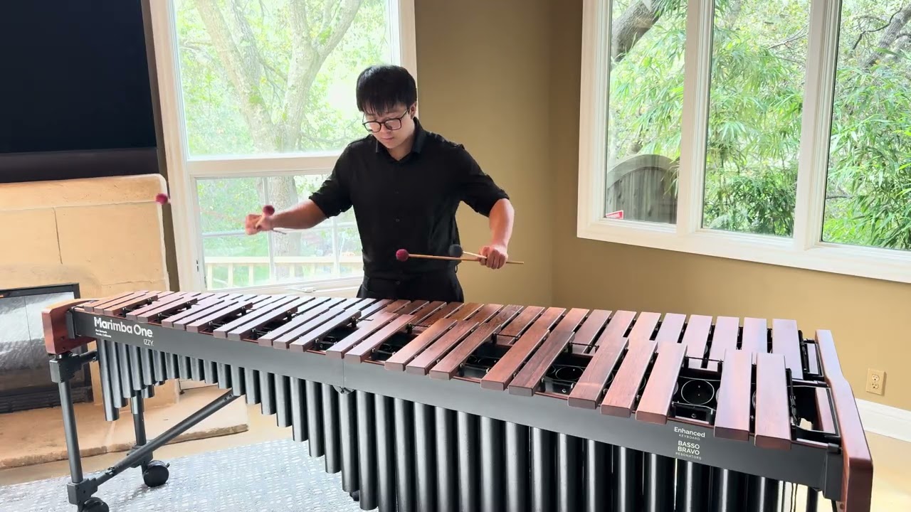Joshua Hsieh marimba solo : marimba concerto 1st movement by S. Golovko 