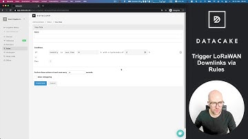 How to use Datacake Rule Engine to Trigger LoRaWAN Downlinks Automatically in Smart Irrigation Demo
