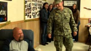 Video thumbnail of "Sailor Surprises Father for 50th Birthday !"