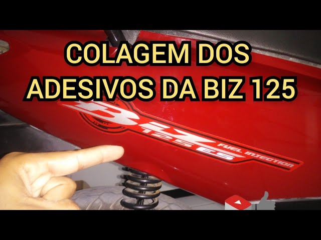 Adesivo biz siliconado P/ proteção 2011 a 2017