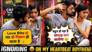 Ignoring 😛on My Heartbeat Boyfriend || Prank करते समय हो गया नुकसान😭|| Gone Wrong|| Ft.priya Rathore