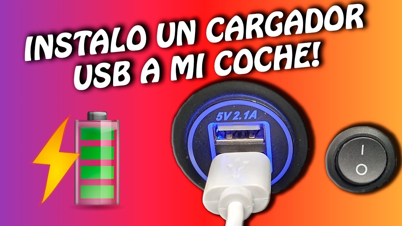 🔋 Cómo INSTALAR un CARGADOR USB en el COCHE. include html 🔋 Cómo INSTALAR un CARGADOR USB en el COCHE. include html