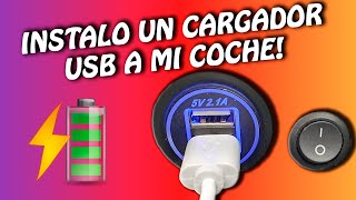 Cómo Instalar Un Cargador Usb En El Coche.