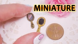 미니어쳐 손거울 만들기 Miniature * Hand Mirror