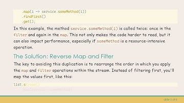 How to Stream a List in Java Without Duplicating Method Calls