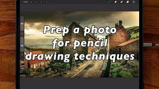 Always find the right tone for your pencil drawings with Procreate and Gradient Map