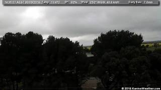 30 September 2016 - North Facing WeatherCam Timelapse