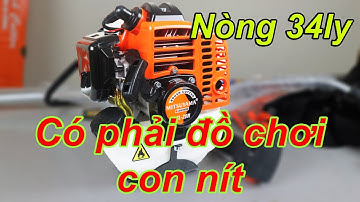 MẠNH NHƯ GX35 | Máy cắt cỏ mitsuyama TL26N động cơ 2 thì bền bỉ.