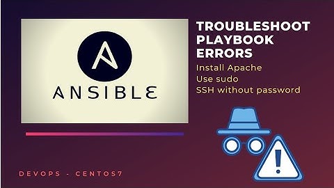 Install Apache | Ansible troubleshooting | SSH not working | Need to be root to execute a command