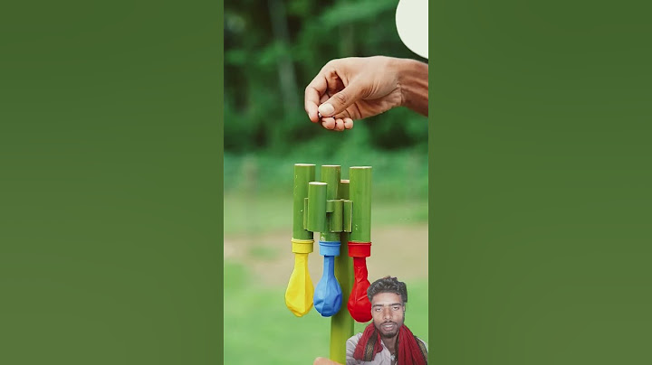 diy bamboo creations with new three clour #bamboocrafts #funny #experiment