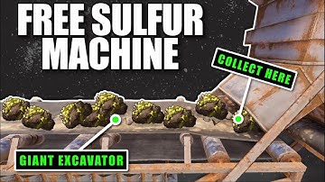 I STOLE A CLANS SULFUR FROM GIANT EXCAVATOR | Solo Rust (3 of 4)