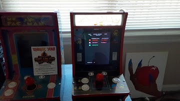 Arcade1up pacman countercade led marquee upgrade