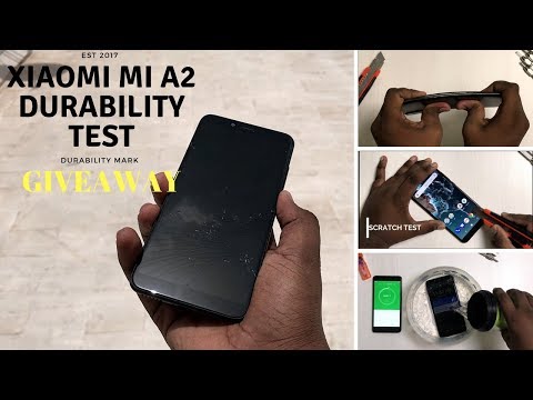 Xiaomi Mi A2 Durability Test - Drop test,Bend Test,water test, Flame Test ,Scratch test