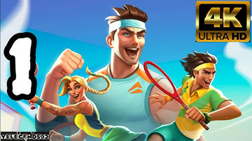 Tennis Clash: Gameplay Walkthrough Part 1 - IOS,Android