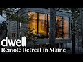 This Cabin in Maine Hovers Above Massive Boulders