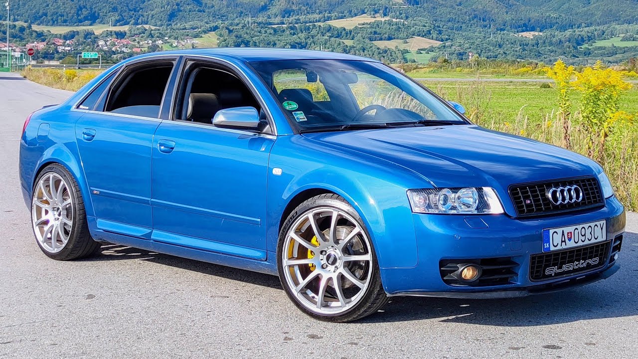 Audi A4 B6 with S4 body kit YouTube