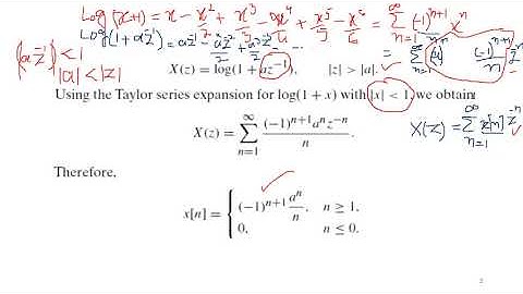 Lec 13 DSP Video Inverse Z-TransformLTI system in z-domain