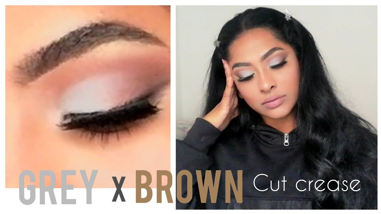 Matte Grey and brown SCOTT BARNES inspired face makeup routine YouTube