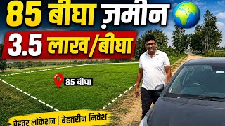 85 बीघा ज़मीन 🌎, पक्की, सोना नहीं, ज़मीन ख़रीदो!! 