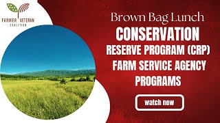 Conservation Reserve Program Webinar