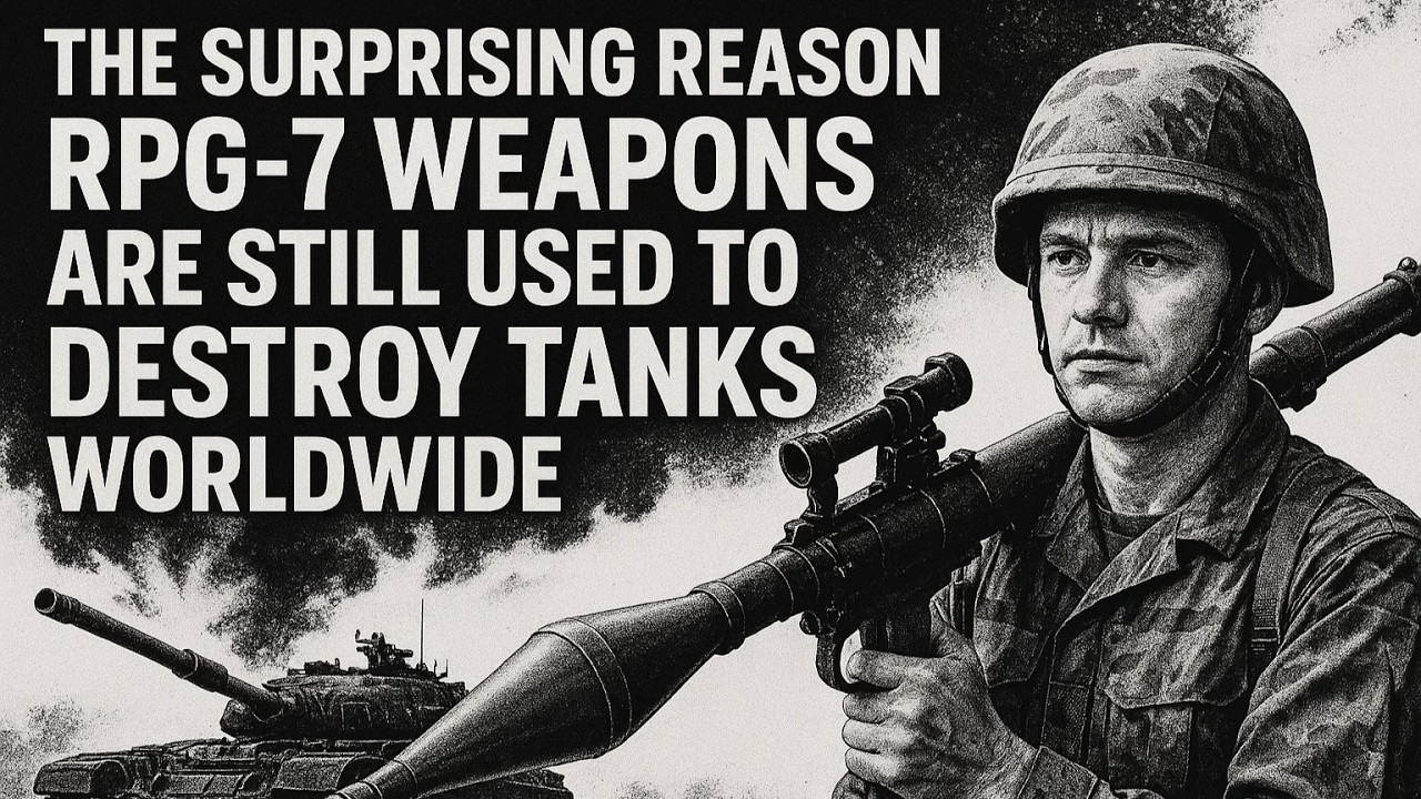 The Surprising Reason RPG-7 Weapons Are Still Used to Destroy Tanks Worldwide