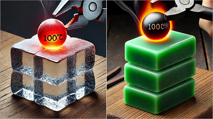 1000°C Glowing Metal Ball vs Ice & Soap