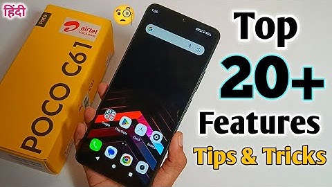 POCO C61 Top 20+ Hidden Features 🤯 | Best Tips and Tricks | Top Secret Features