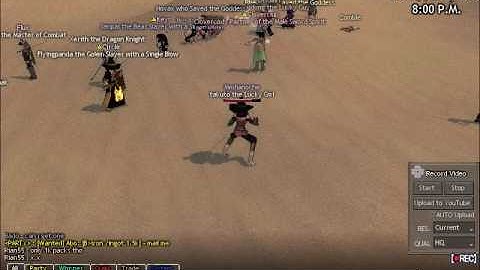 Mabinogi - Zombie attack event