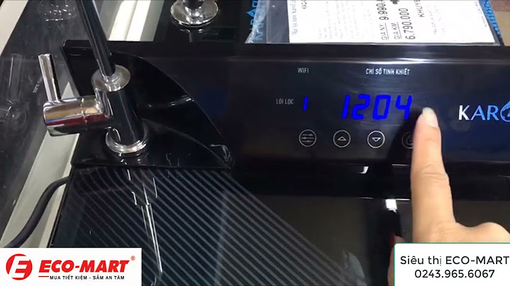Hướng dẫn reset máy lọc nước karofi