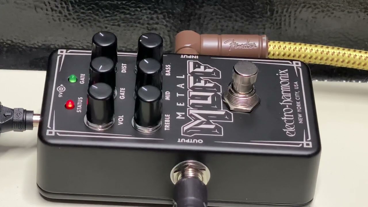 NANO METAL MUFF DISTORTIONS PEDAL WITH NOISE GATE