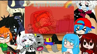 Los FNFreaccionan a sus memes y videos parte 6/? ||•Lyn Neko•||