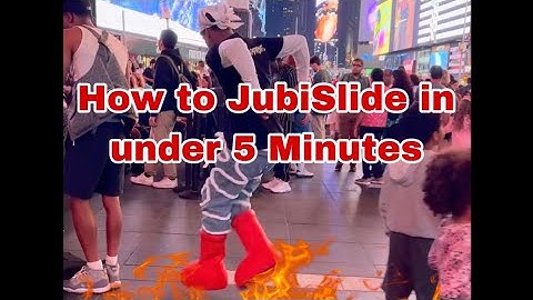 JubiSlide Tutorial Learn how to Jubislide in under 5 minutes ! 🕺🏾👟  (pimp name slickback dance)