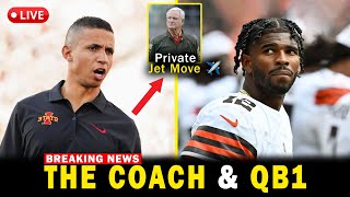BREAKING: Cleveland Browns Moving Fast on Nate Scheelhaase Hire as HC,  Sanders Emerging as QB1