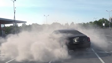 Rolls Royce Wraith Burnout-RockStar (3ds Max+Vray+PhoenixFD+AfterEffects)
