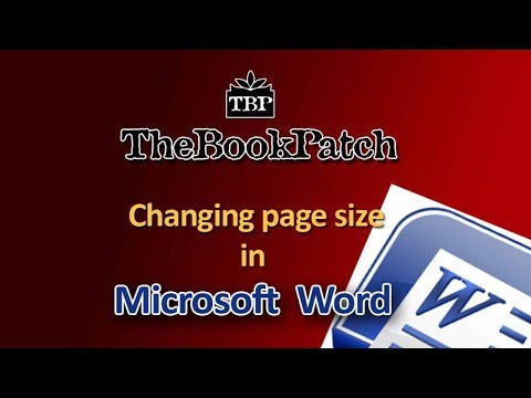 How to change page size and margins in Microsoft Word