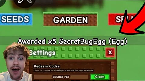 OMG! Owner Jandel Give a New Codes in Grow a Garden!😳🤑