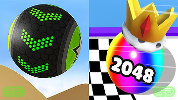 Going Balls Vs Ball Merge 2048 Android iOS Mobile Gameplay Walkthrough 2158169