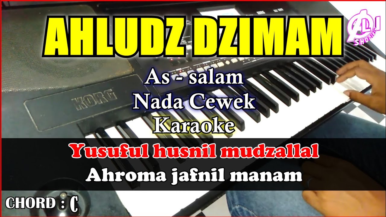 AHLUDZ DZIMAM Karaoke As Salam | Karaoke Qasidah Cover Korg Pa300