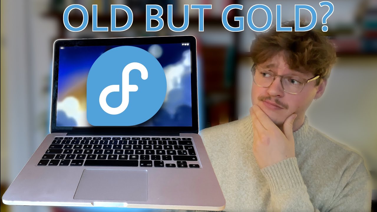 I installed the new Fedora Linux on an old Intel Macbook - It's GREAT