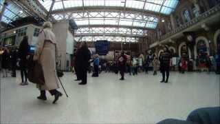 Sony HDR AS15 Action Cam Time Lapse Test Video 2: Charing Cross Terminal