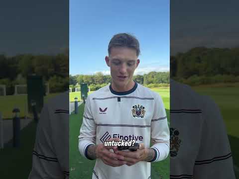 Oliver Sonne answers some kit related questions at our kit shoot 🇵🇪 #burnleyfc #football #efl #peru