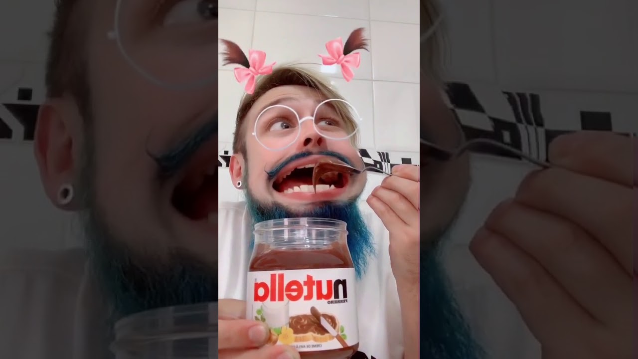 COMENDO NUTELLA ESCONDIDO - PAI TAMBÉM JOGA e VLOGA 