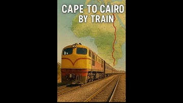 Cape to Cairo -- by trains (Travelogue documentary)