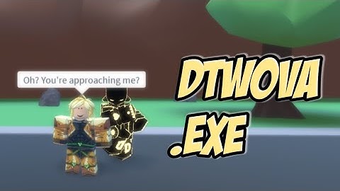 DTWOVA.EXE (DTWOVA Trolling) | Roblox: A Bizarre Day MODDED