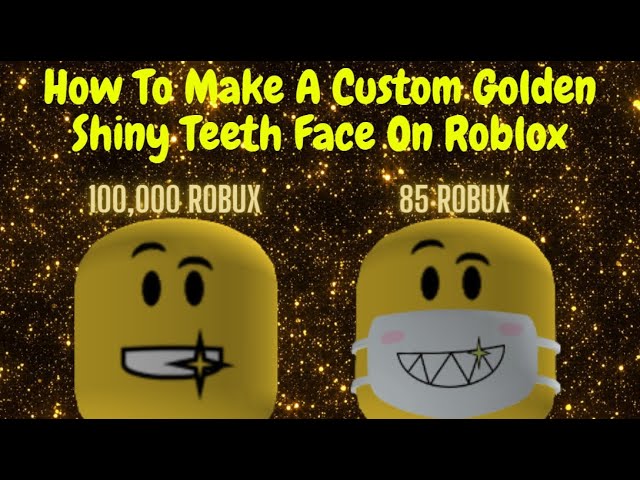 shiny face - Roblox